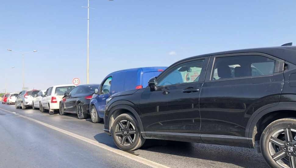Lefkoşa'da 8 araç kazası, sadece maddi hasarla atlatıldı.