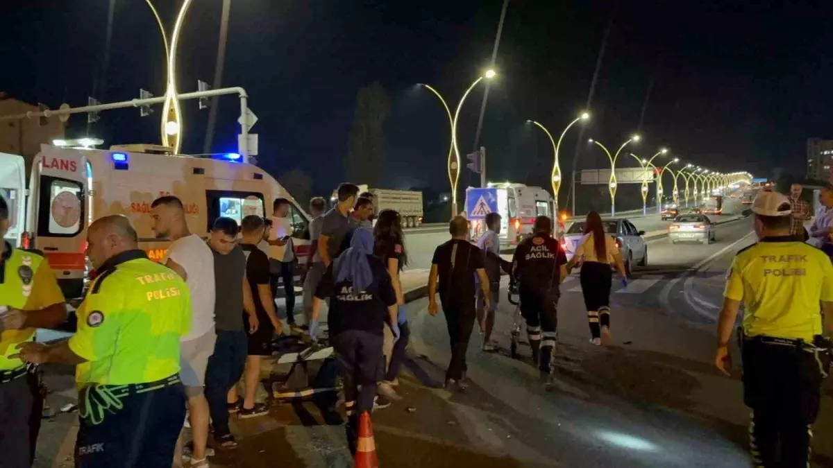 Polatlı'da Kaza Sonucu İki Kişi Yaralandı.