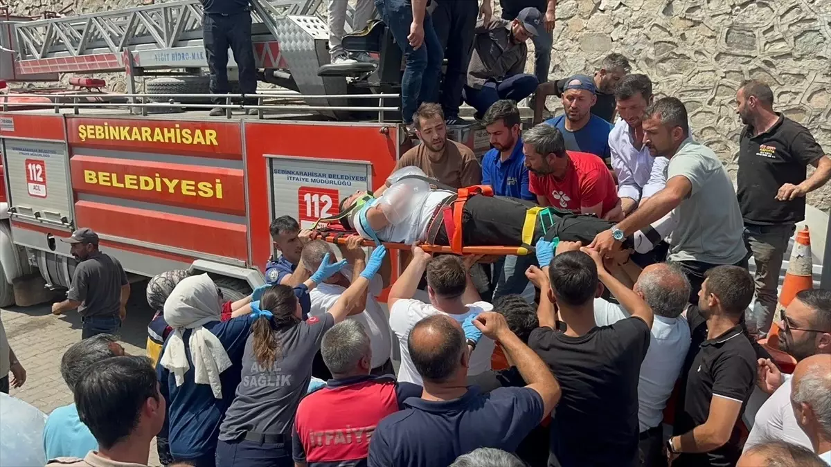 Şebinkarahisar'da Kaza: 1 Kişi Yaralandı
