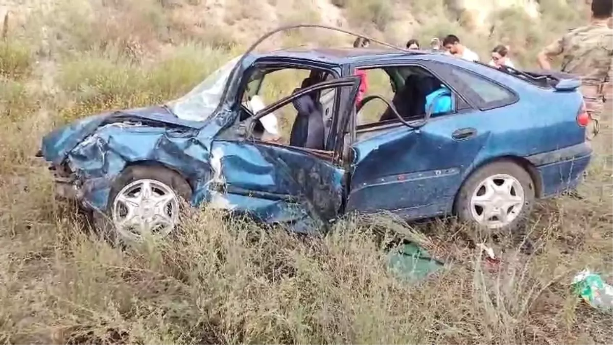 Erzurum'da kaza sonucu 3 kişi yaralandı.