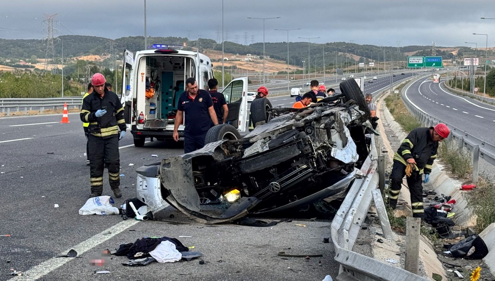 Kuzey Marmara'da trajik olay: Anne vefat etti, eşi ve çocukları yaralı