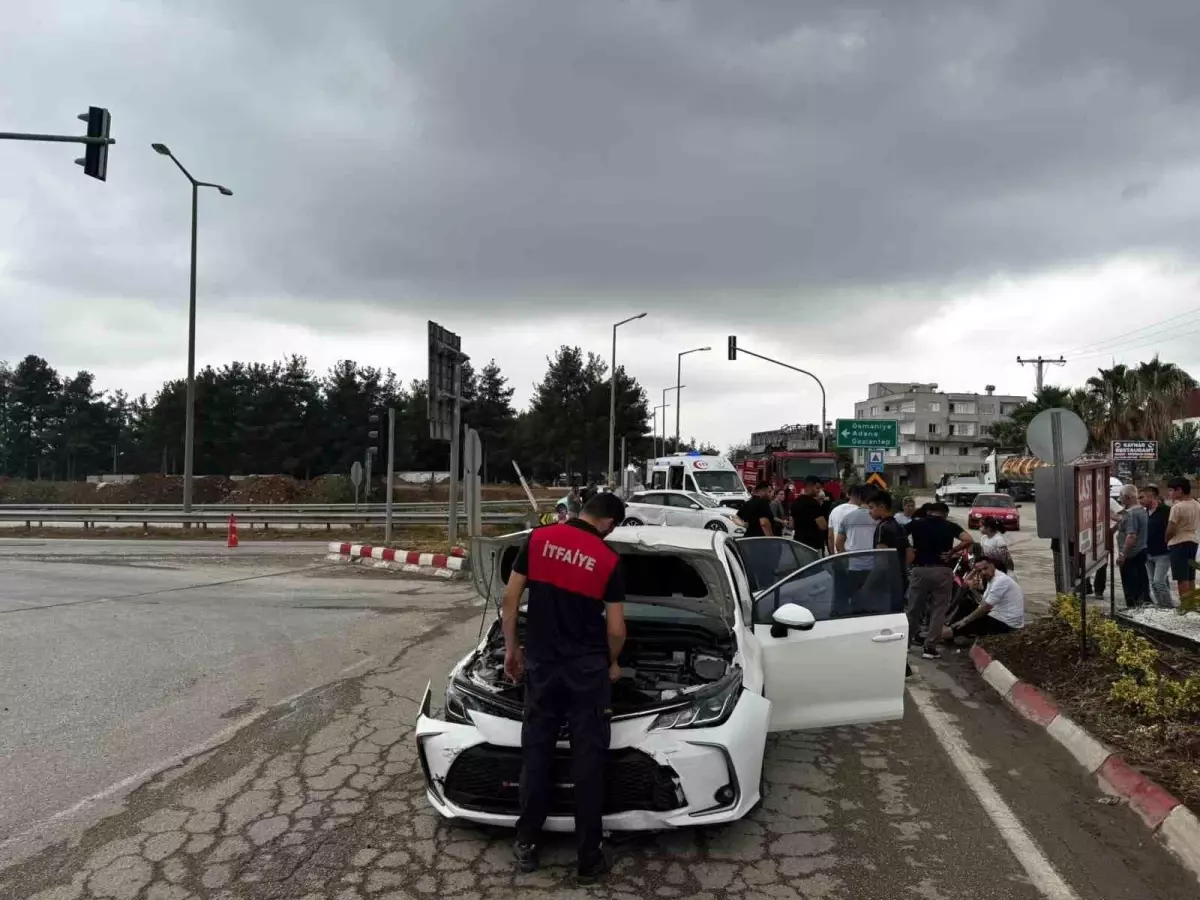 Osmaniye'de Kaza: 2 Kişi Yaralı