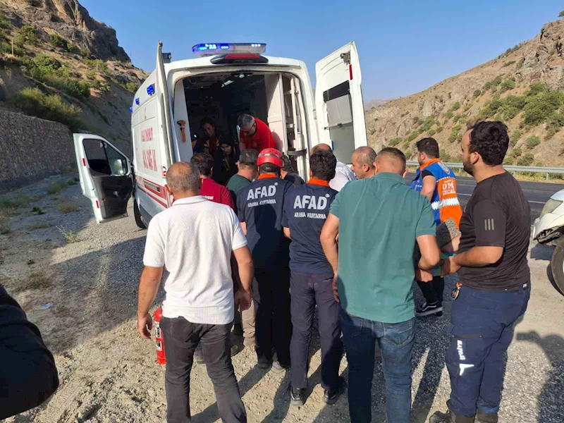 Hakkari'de meydana gelen trafik kazasında 1 kişi yaralandı.