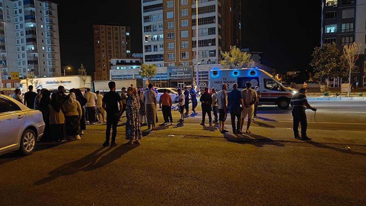Kayseri'de korkunç kaza: Ardışık olarak 2 araç çarpıştı! Görüntüler kaydedildi.