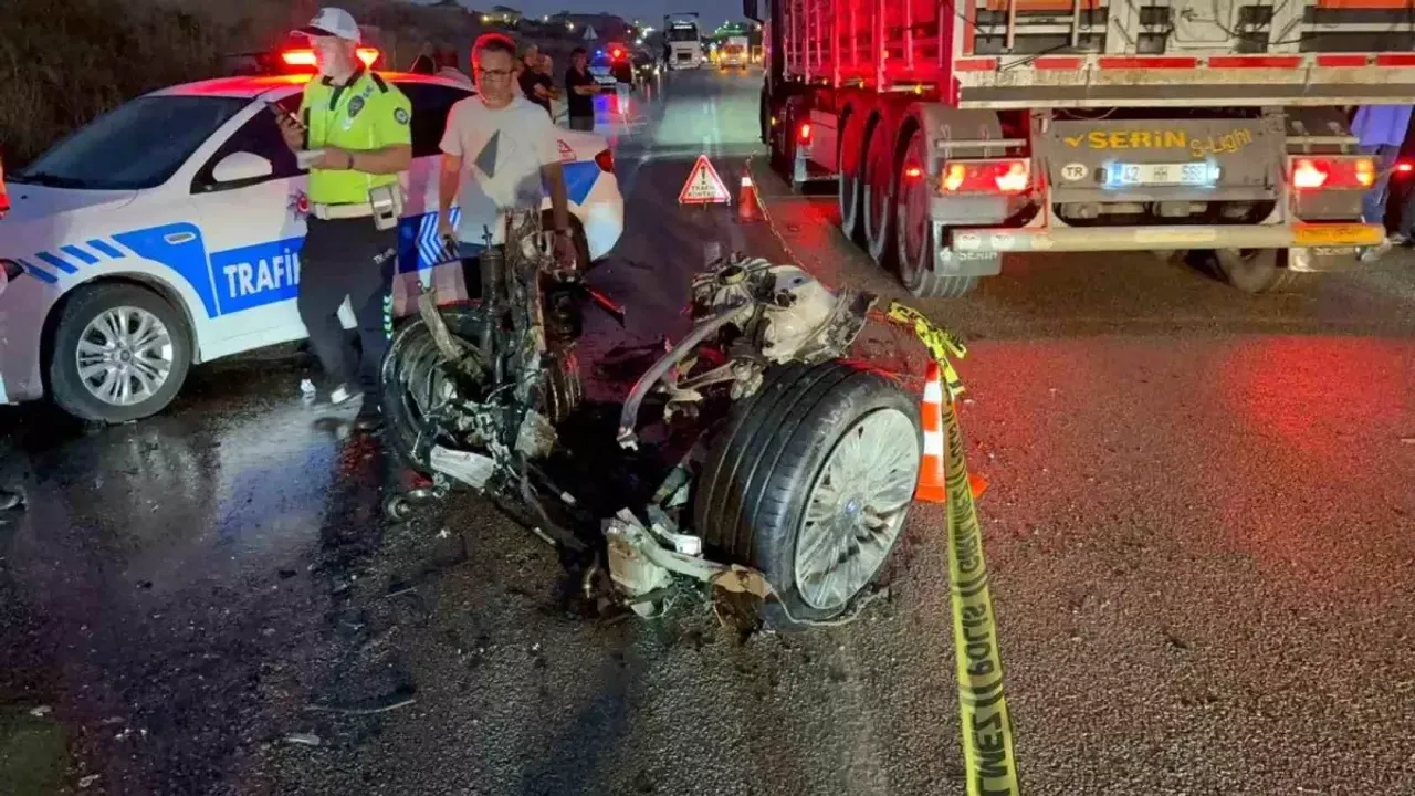 Polatlı'da Trafik Kazası Sonucu Bir Kişi Hayatını Kaybetti.