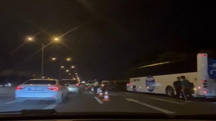Ankara'da ciddi kaza: Yolcu otobüsü ve kamyonet çarpıştı, yaralananlar var.