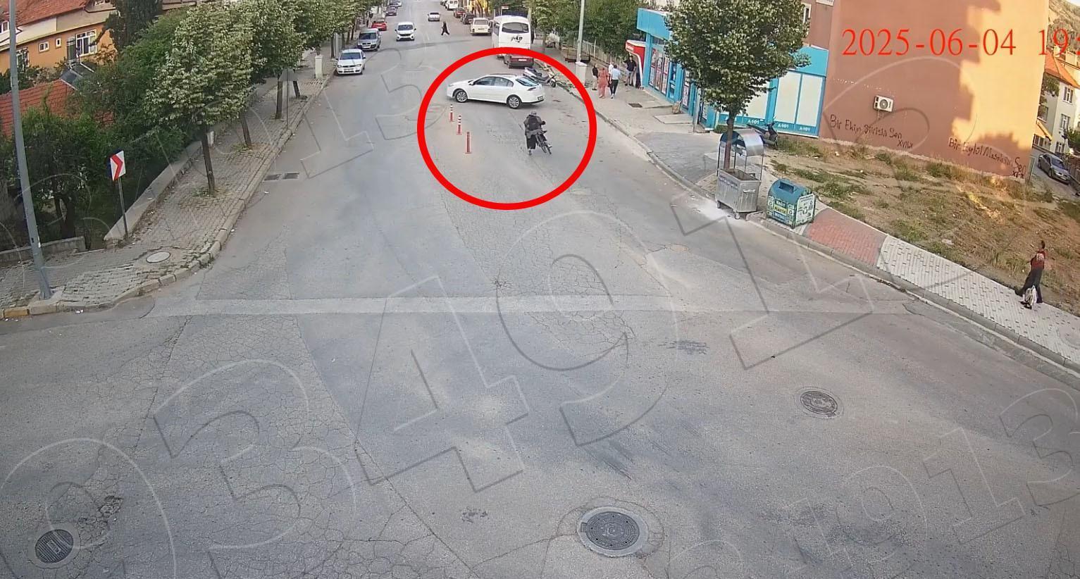 Isparta'da meydana gelen 7 ayrı kaza görüntülendi.