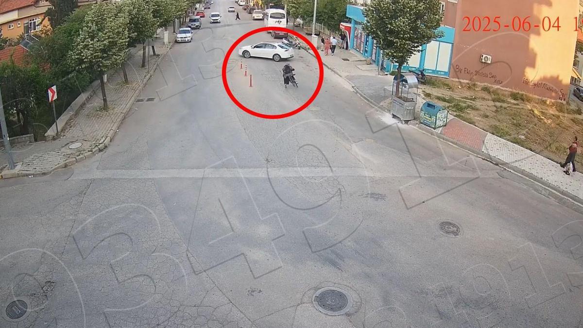 Isparta'da yaşanan 7 ayrı kaza görüntülendi.
