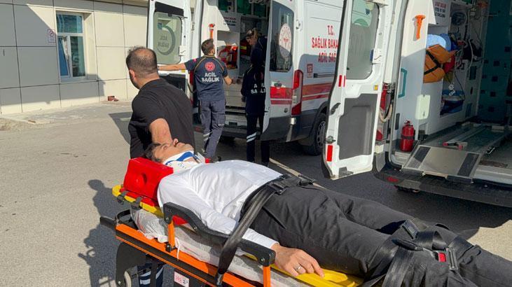 Ulaş Kaymakamı Esad Mücahit Eskimez kaza geçirerek yaralandı.