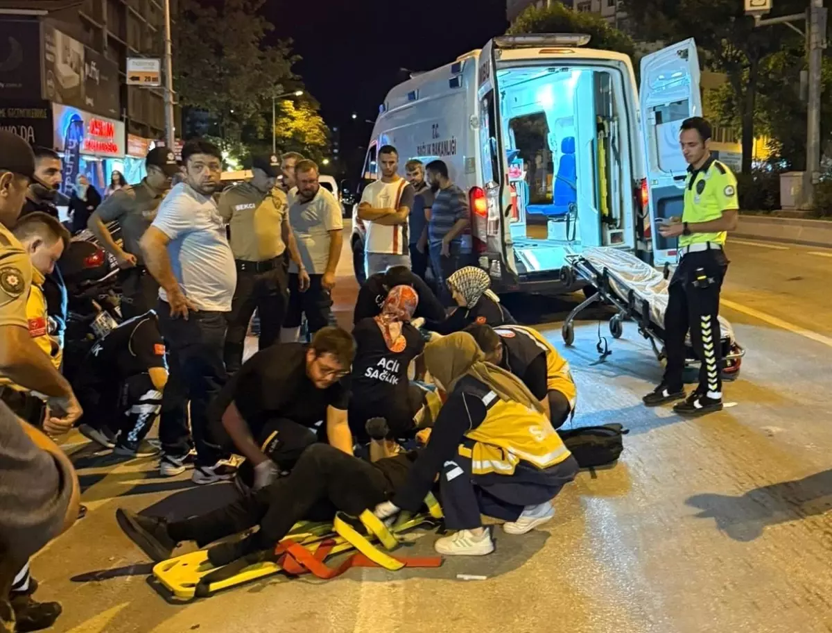Bilecik'te Meydana Gelen Trafik Kazasında 2 Kişi Yaralandı.