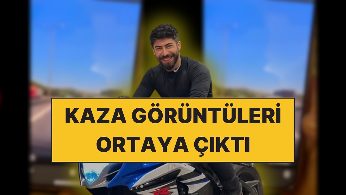 Deniz Servan Narin, motosiklet videolarıyla tanınan bir YouTuber'ın hayatını kaybettiği kazaya ait görüntüler paylaşıldı.
