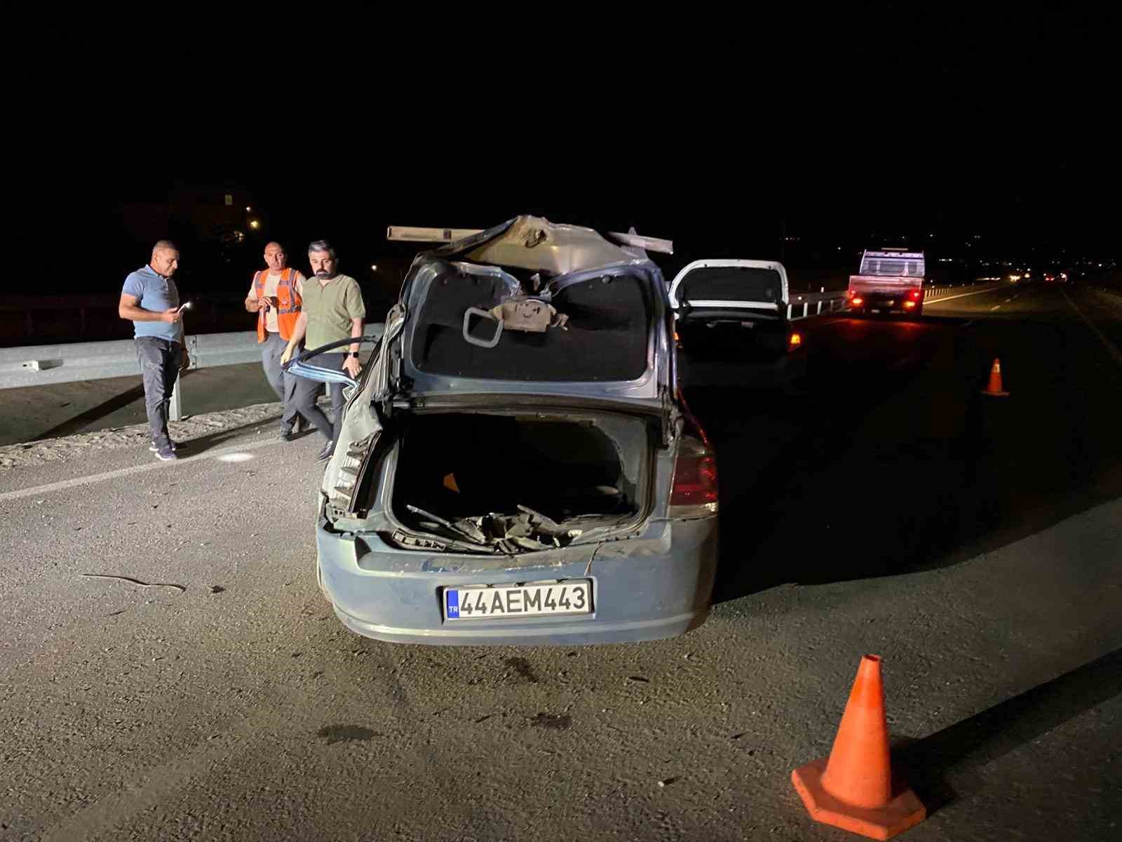 Malatya'da 6 kişi, farklı iki kaza sonucu yaralandı.