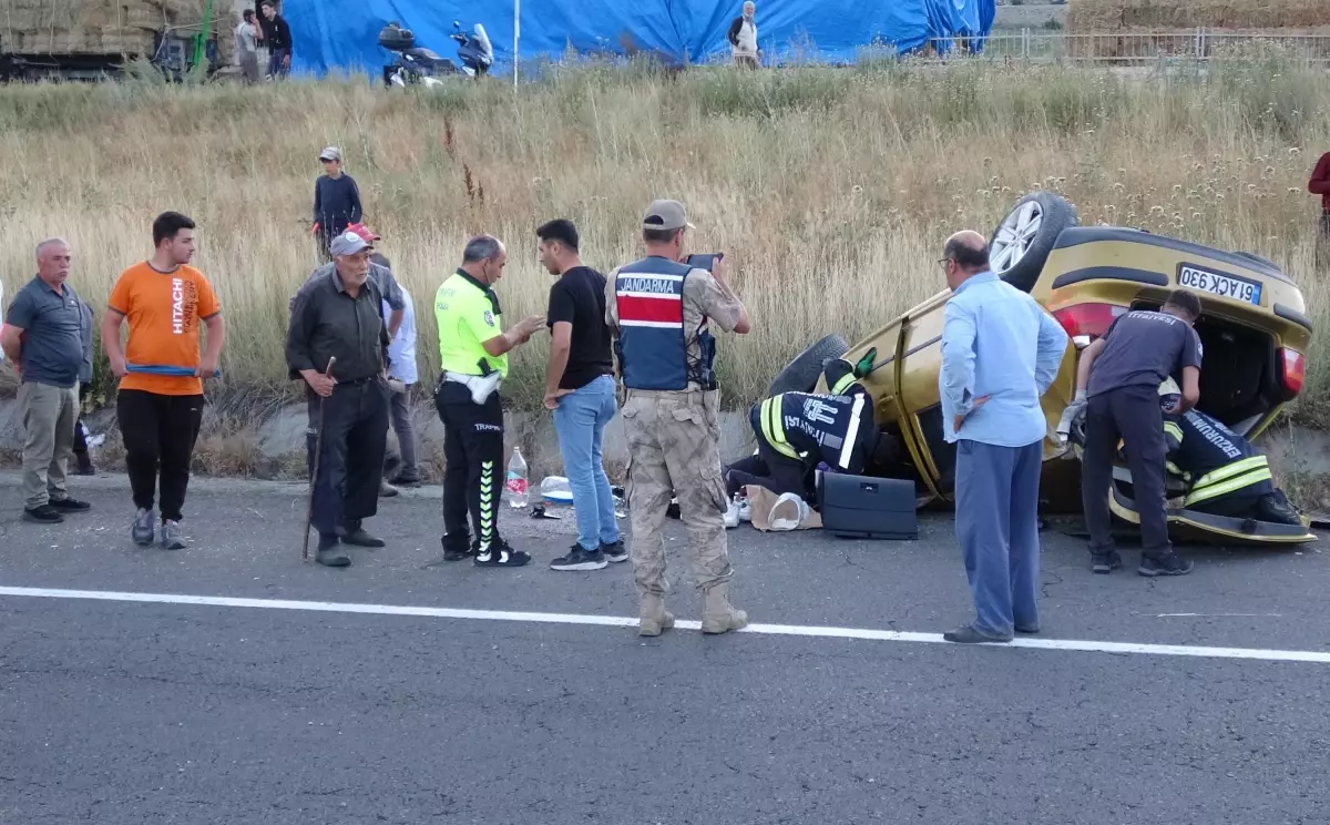 Erzurum'da Kaza: Bir Kişi Hayatını Kaybetti, Bir Kişi Yaralandı.