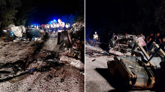 Çanakkale'de dehşet verici kaza: Altı kişi hayatını kaybetti