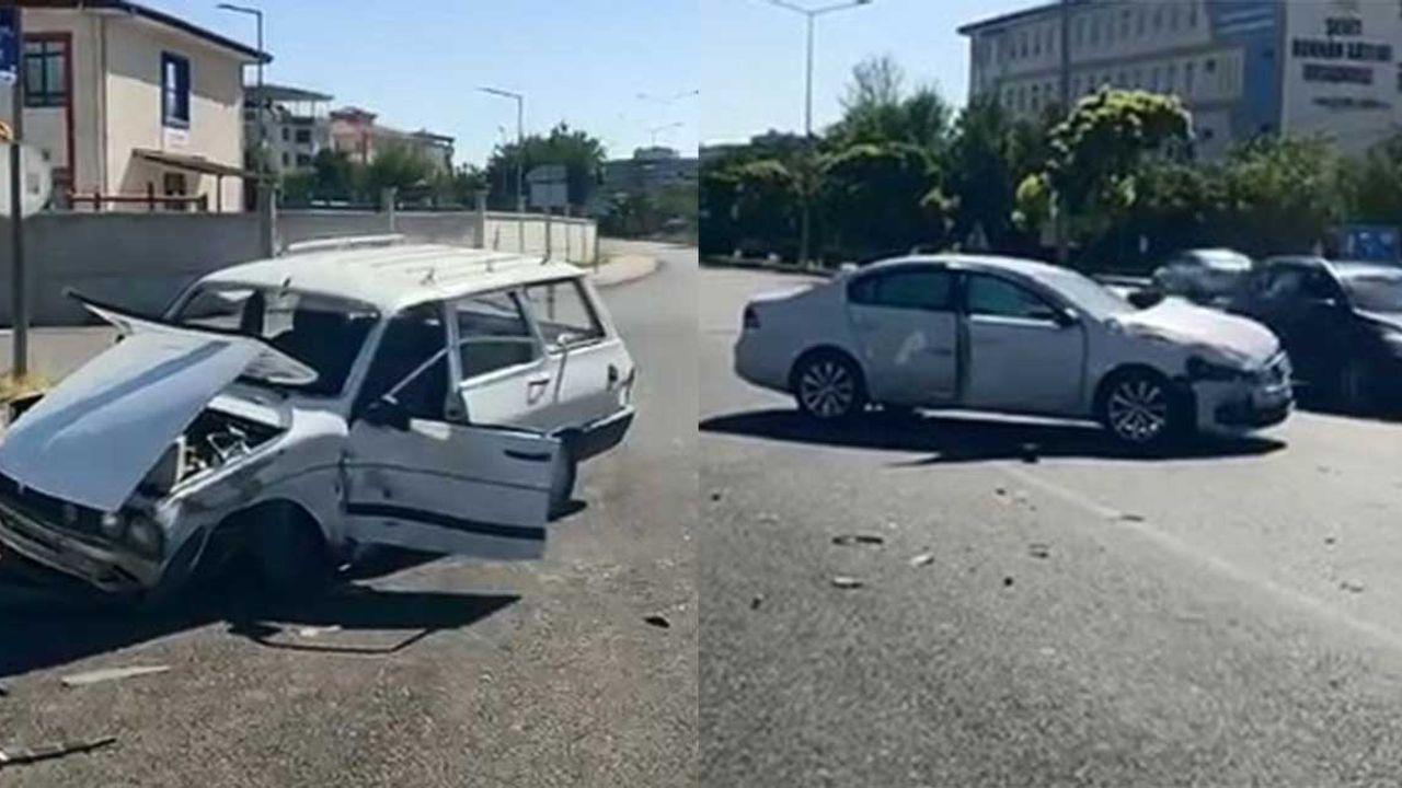 Elazığ'da ardışık kaza: 1 kişi yaralı