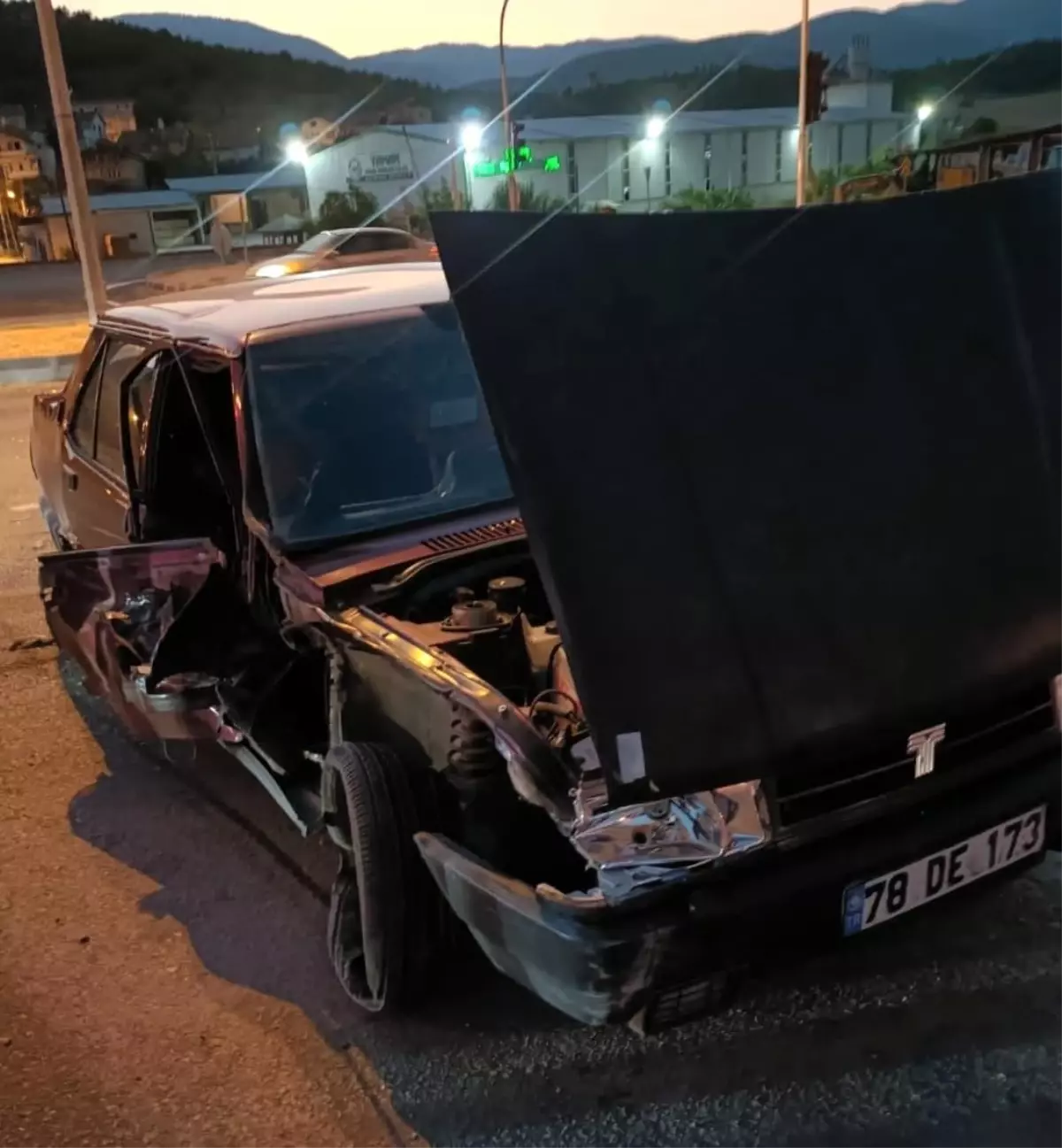 Eskipazar'da Kaza: 2 Kişi Yaralandı.