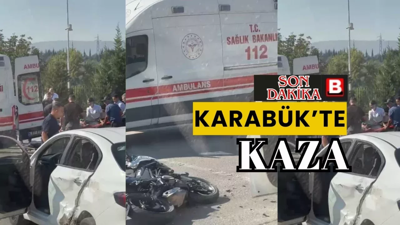 Kaza, Karabük Valiliği önünde gerçekleşti ve yaralananlar hastaneye sevk edildi.