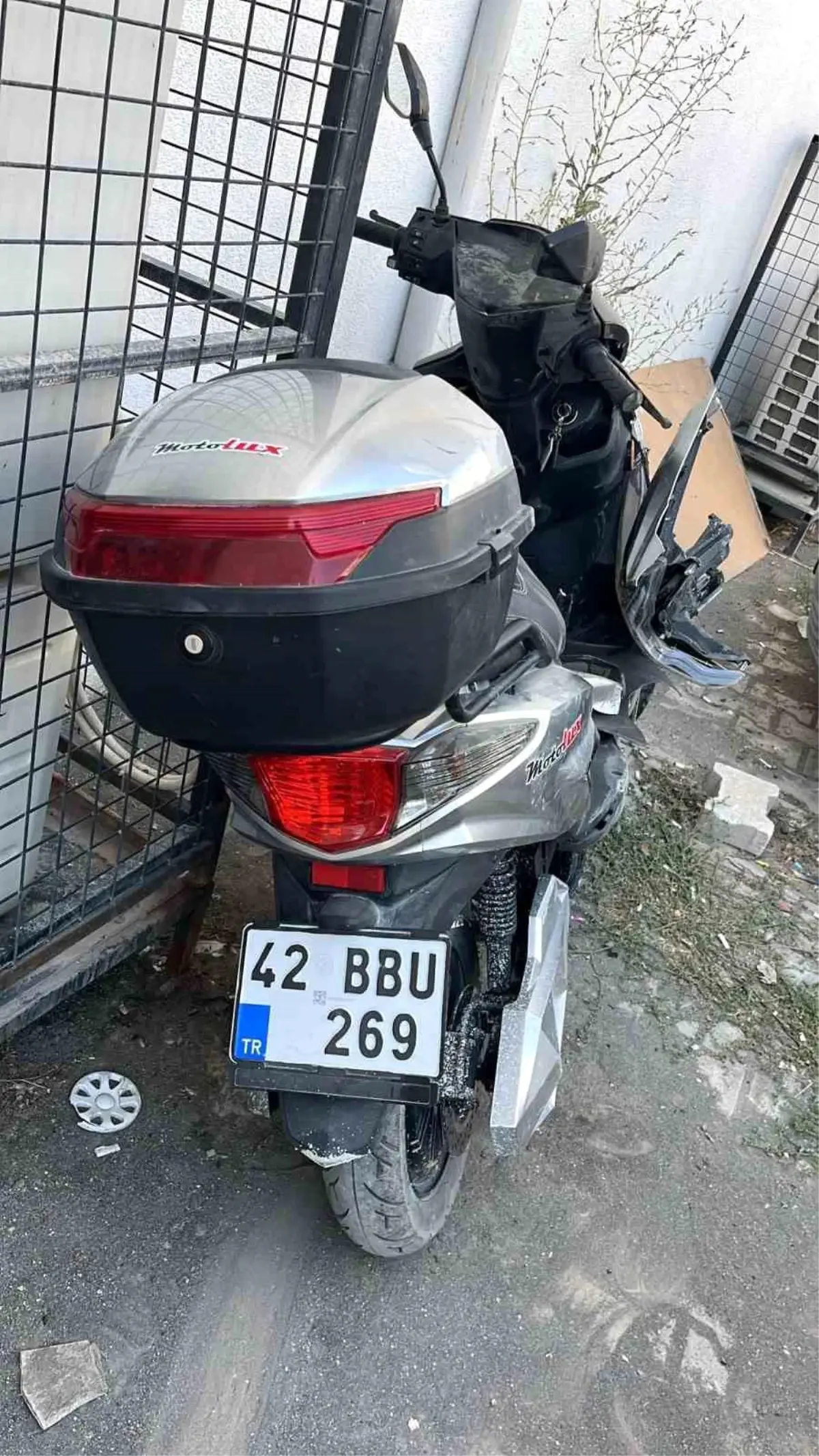 Konya'da bir kaza meydana geldi: 2 kişi yaralandı.