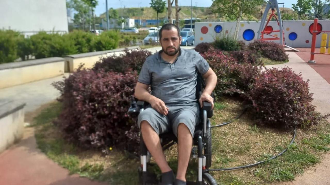 Trafik kazası yaşamını zorlaştırdı! Destek arayışında.