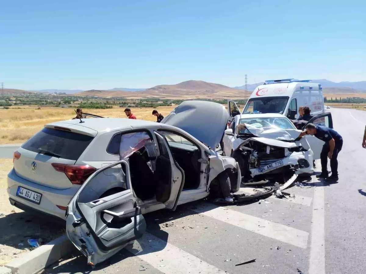 Elazığ'da Kaza: 7 Kişi Yaralandı