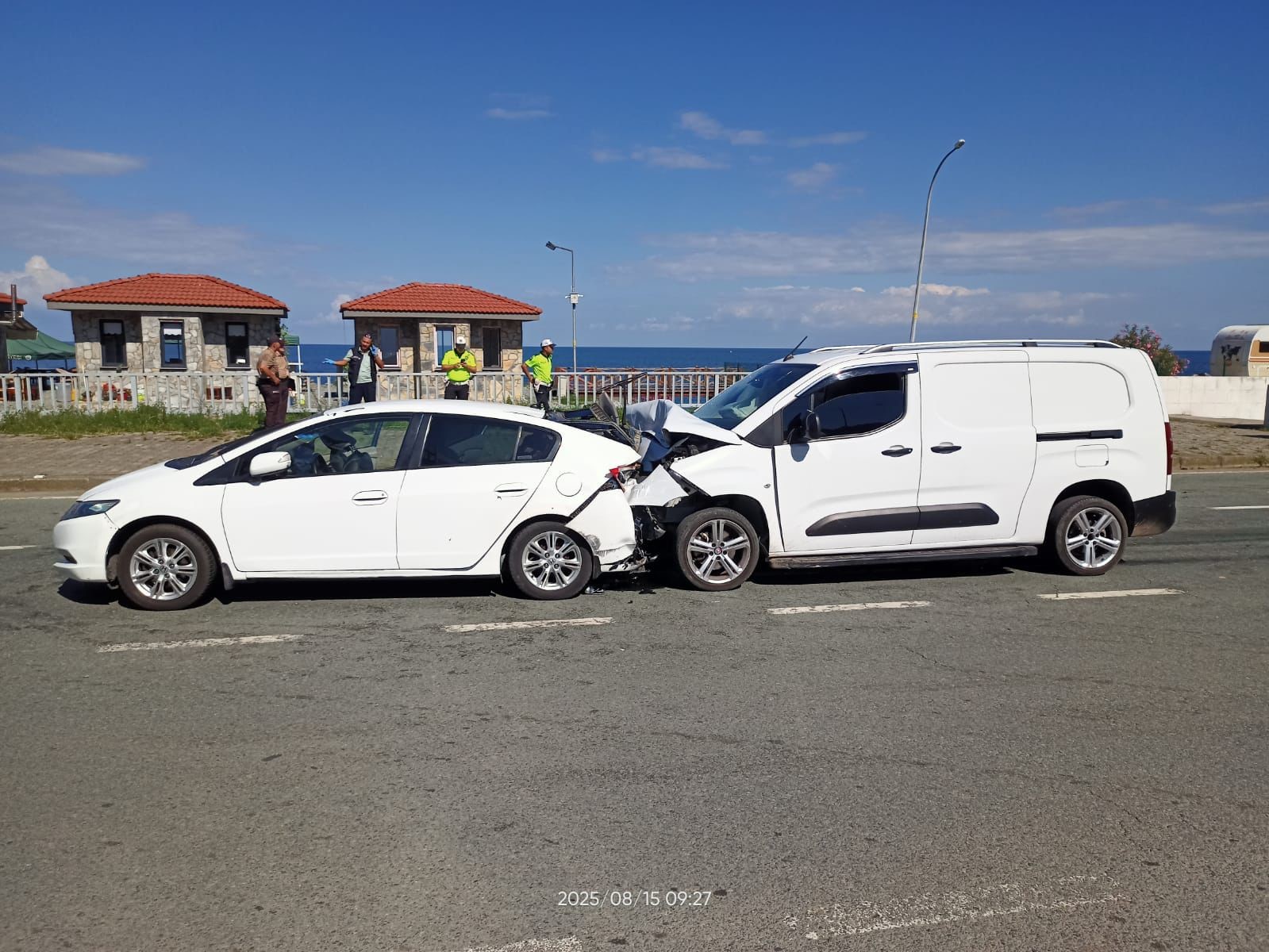 Rize'de kaza: 1 kişi hayatını kaybetti, 5 kişi yaralandı.