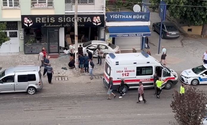 Kadirli'de Kaza Sonucu 1 Kişi Yaralandı.
