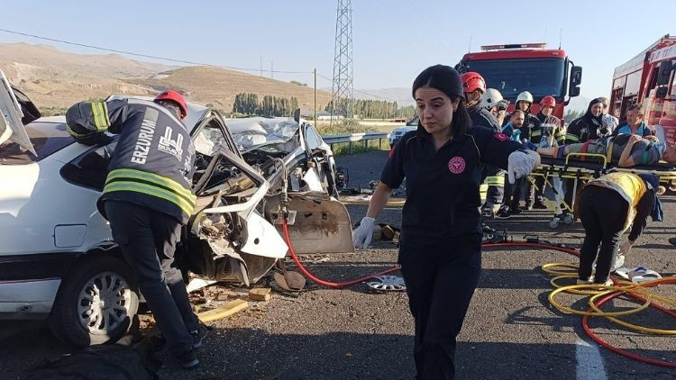 Şerit ihlali ölüm ve yaralanmalara sebep oldu.