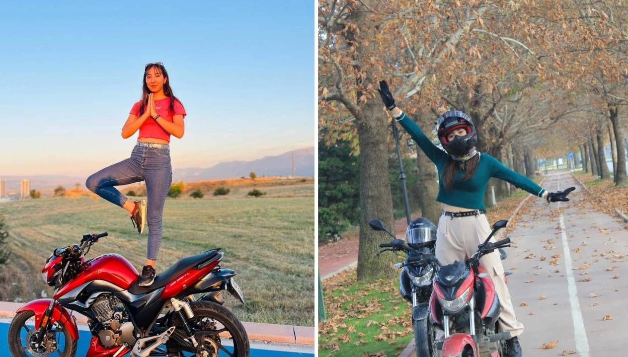 Denizli'de motor tutkunu genç kız öldü: Motosiklet kazası.