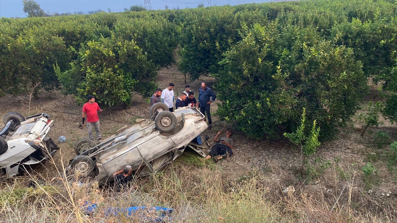 Kozan'da Trafik Kazası: 2 Kişi Yaralandı.