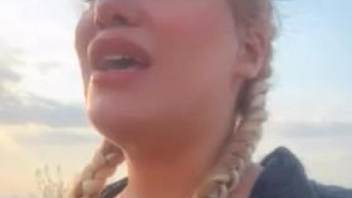 Survivor Almeda Baylan'ın karıştığı trafik kazası: Aracı alev aldı ve takla attı.