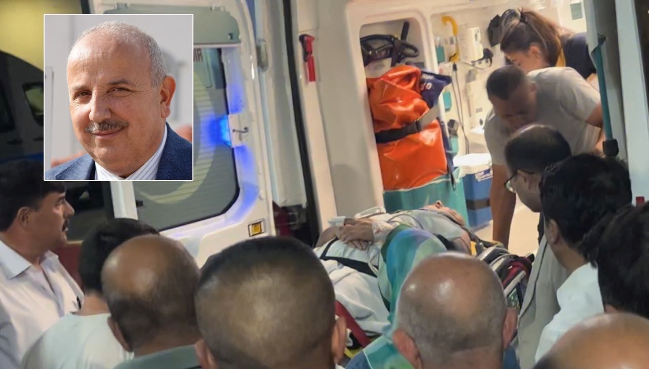 AK Partili Belediye Başkanı Cönger trafik kazası yaşadı.