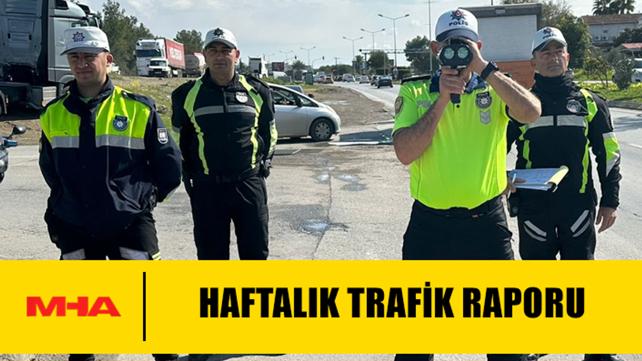 Geçen haçada ülkede 88 kaza oldu, 2.630 sürücü cezalandırıldı.