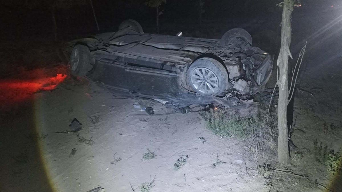 Keskin Belediye Başkanı, trafik kazasında yaralandı.