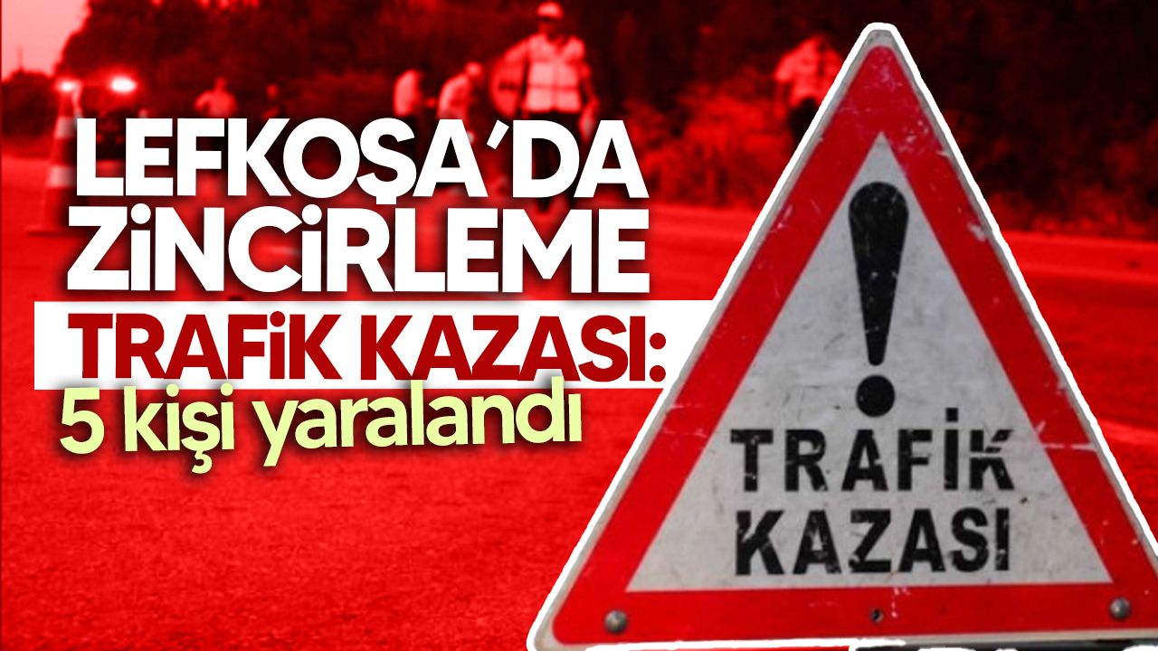Girne ve Lefkoşa'da kaza meydana geldi!