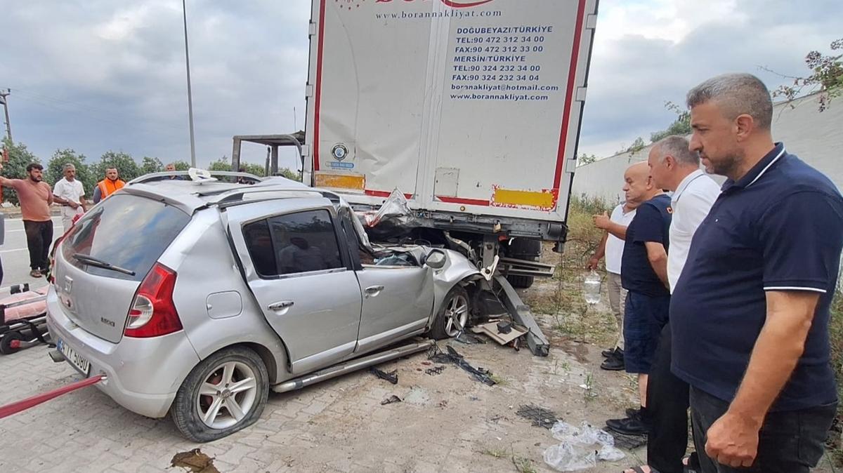 Samsun'da kaza: 2 can kaybı, 2 yaralı