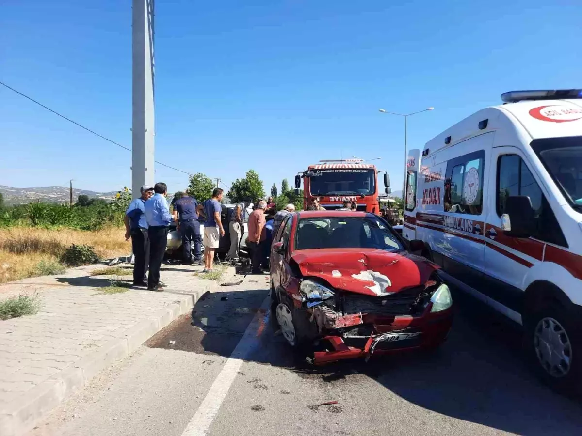 Balıkesir'de Kaza: Bir Kişi Yaralı