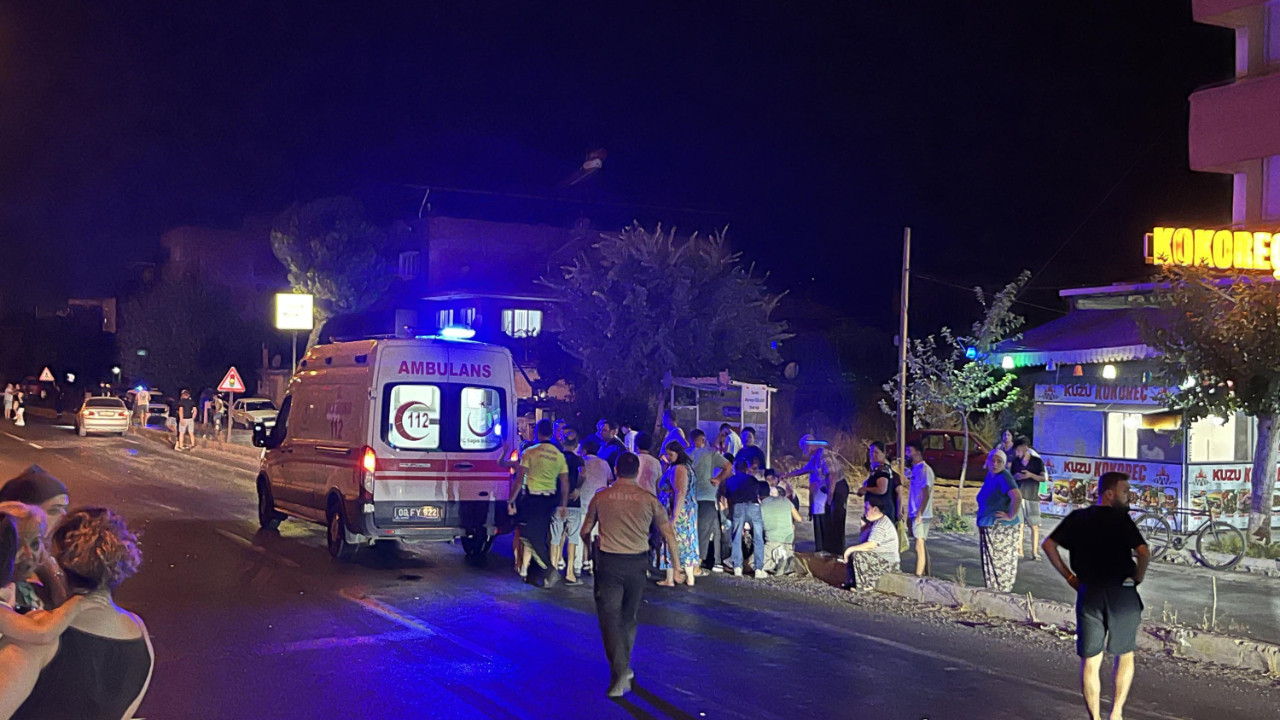 Yaya geçidinde korkunç kaza: 1 ölü, 2 yaralı.