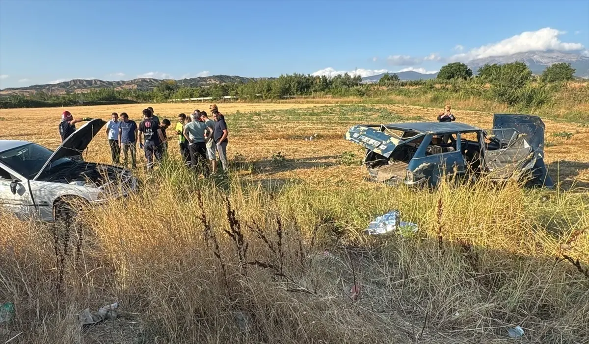 Amasya'da kaza meydana geldi: 5 kişi yaralandı.