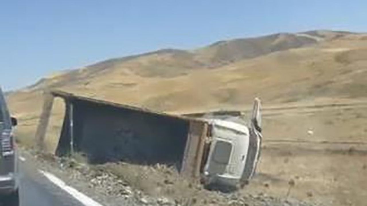 Kaza sonucunda bir kişi yaralandı.