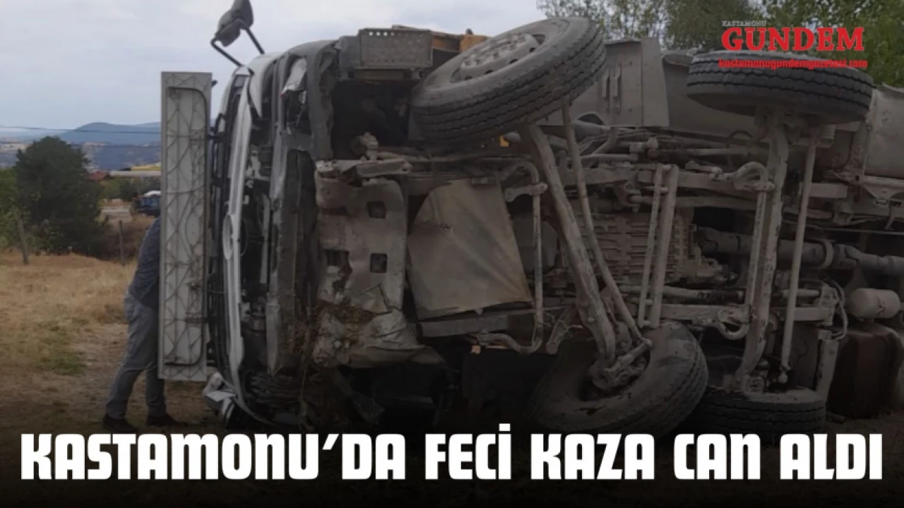Kastamonu'da Ölümlü Kazada Canlar Kayboldu