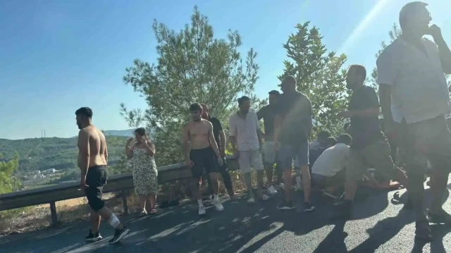 Muğla-Antalya Yolu'nda ardışık kaza: 1 ağır yaralı, 2 yaralı