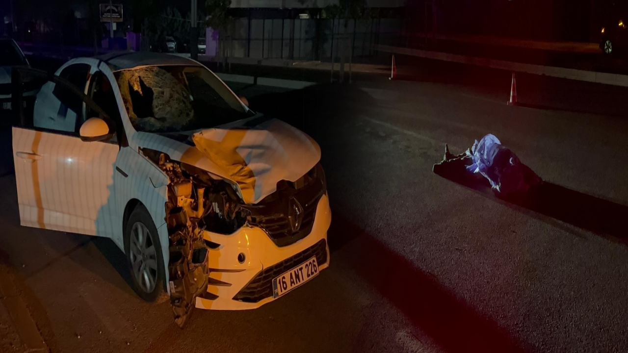 Trafik kazası sonucu yaşamını yitiren yaya, aracın çarpması sonucu öldü.