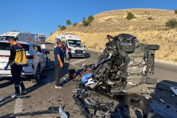 Malatya'da kaza: 4 kişi hayatını kaybetti, 2 kişi yaralandı.