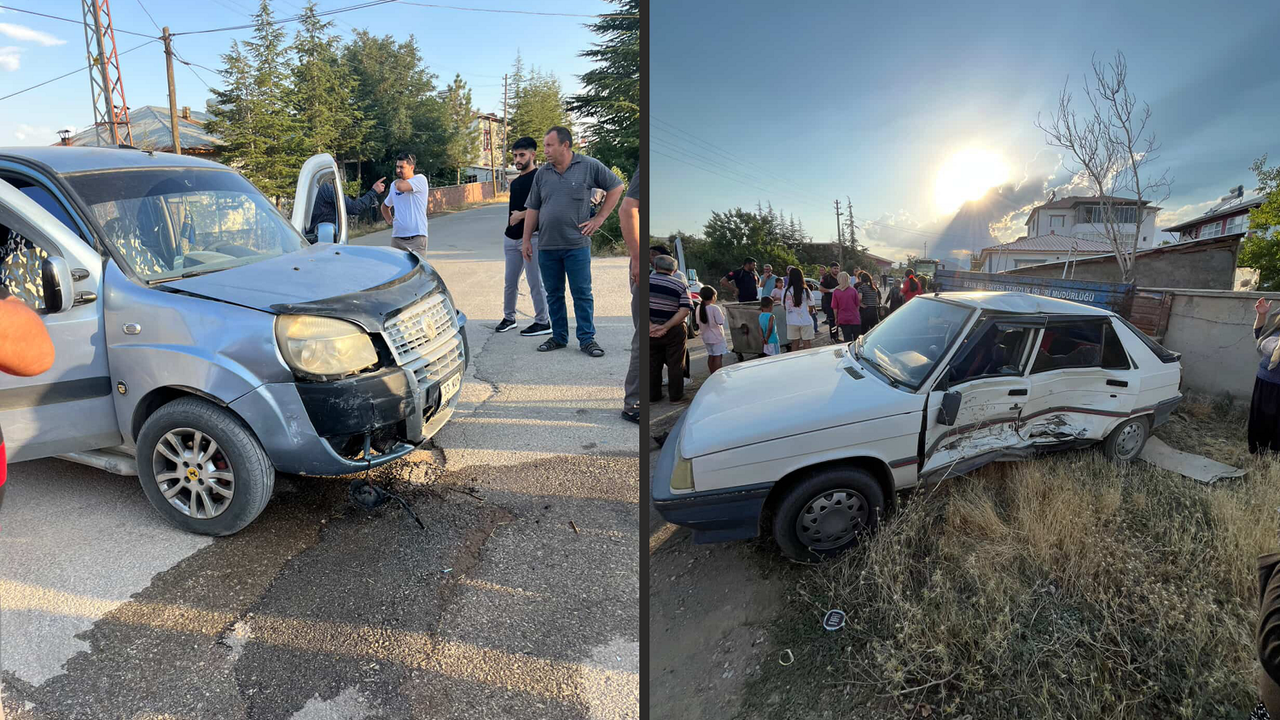Alpaslan Mahallesi'nde trafik kazasında 1 kişi yaralandı.