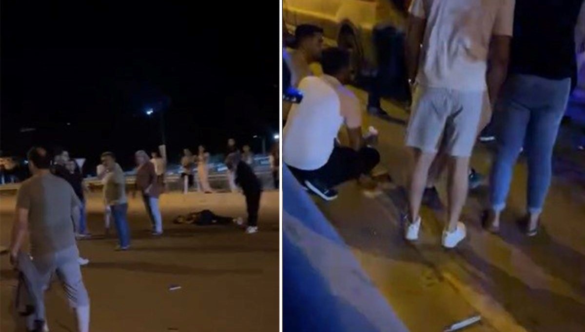 Anne ve kız çocuğu Hatay'da trafik kazası geçirdi.