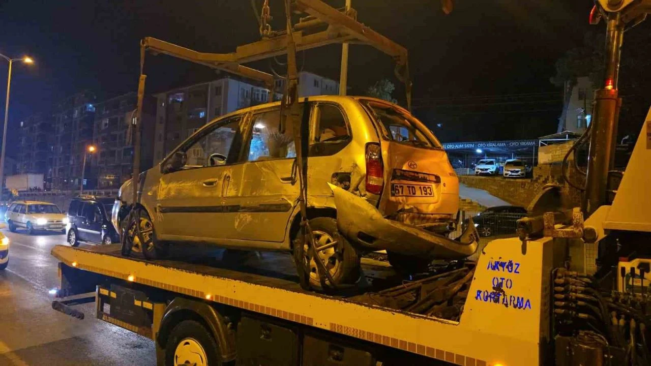 Ereğli'de Kaza: 2 Kişi Yaralı
