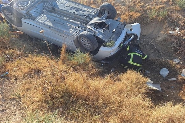 Kırıkhan'da trafik kazası oldu.