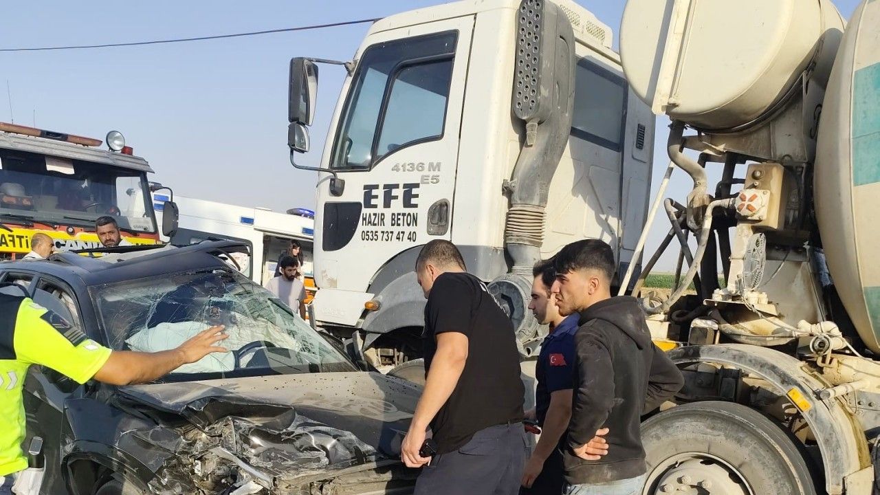 Mardin'de ardışık trafik kazası: 7 yaralı