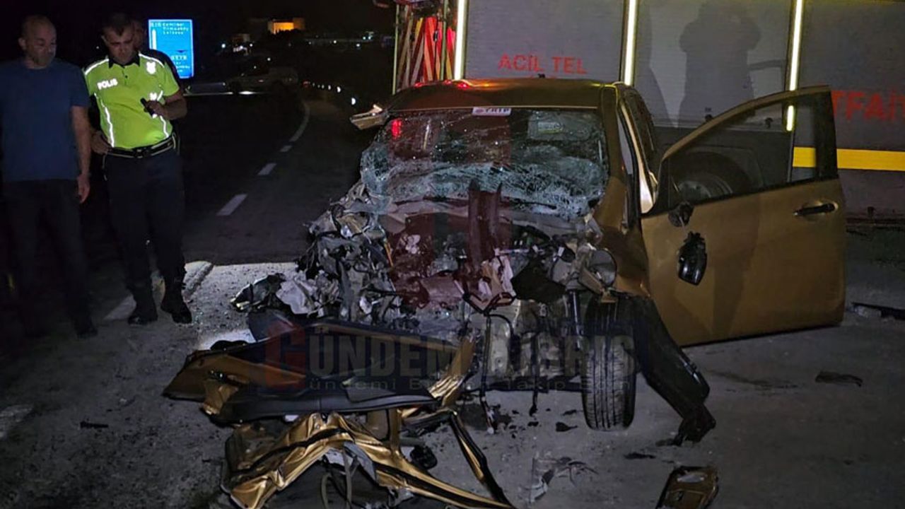Girne-Güzelyurt ana yolunda kaza: Bir kişi öldü!