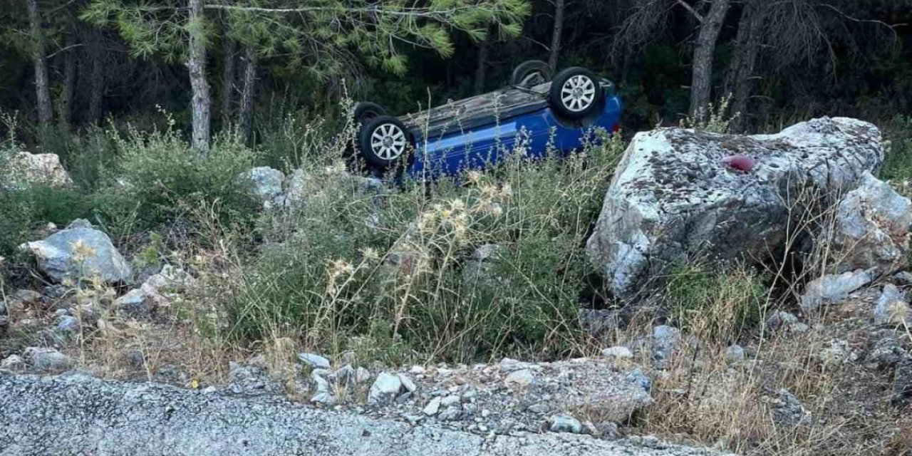 Muğla'da trafik kazasında bir kişi yaralandı.